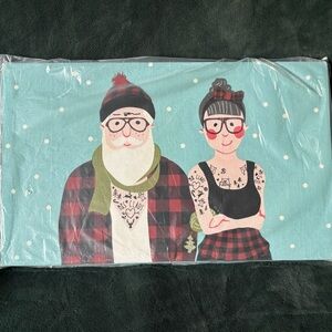 Hipster Santa Wall Art